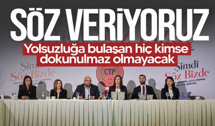 CTP, “Yolsuzlukla Mücadele Stratejisi”ni paylaştı