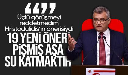 Erhürman: "Üçlü görüşmeyi reddetmedim, Hristodulidis’in önerisiydi"