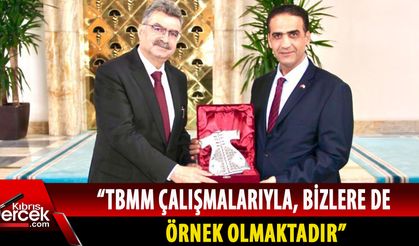 Gardiyanoğlu, TBMM'yi ziyaret etti