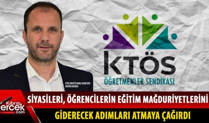 KTÖS: “İlköğretimde öğretmen eksikliği devam ediyor”