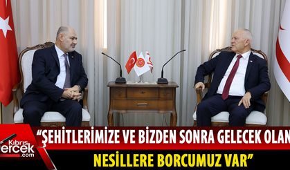 Töre, Türkiye Milli Savunma Bakan Yardımcısı Alpaslan Kavaklıoğlu’nu kabul etti
