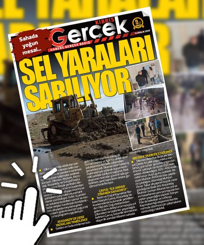 13 ARALIK 2025 KIBRIS GERÇEK MANŞET