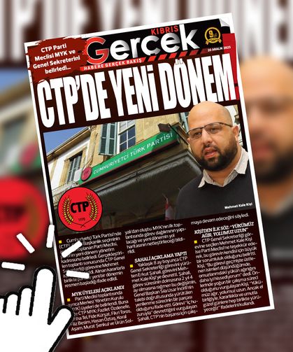 20 ARALIK 2025 KIBRIS GERÇEK MANŞET