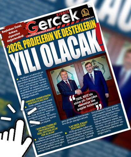 8 ARALIK 2025 KIBRIS GERÇEK MANŞET