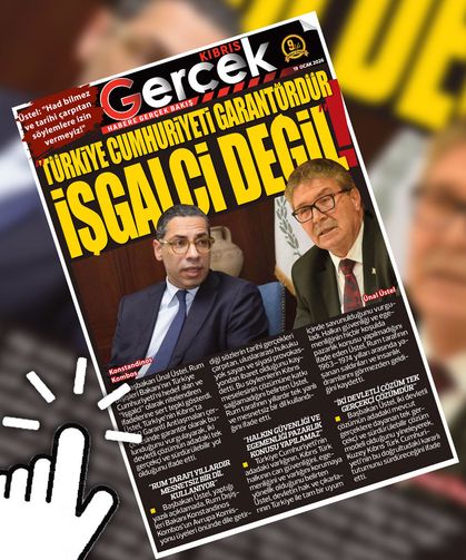 19-01-2026 KIBRIS GERÇEK MANŞET