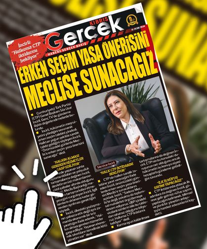 31 OCAK 2026 KIBRIS GERÇEK MANŞET