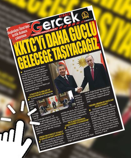 27 ŞUBAT 2026 KIBRIS GERÇEK MANŞET