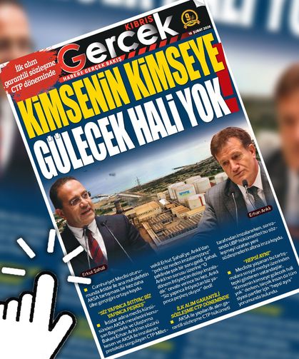 16 ŞUBAT 2026 KIBRIS GERÇEK MANŞET