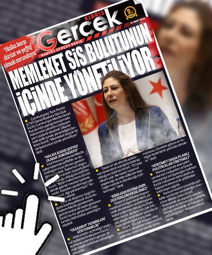 10 MART 2026 KIBRIS GERÇEK MANŞET