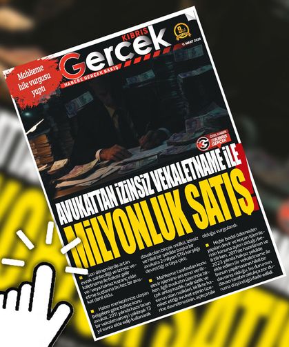 11 MART 2026 KIBRIS GERÇEK MANŞET