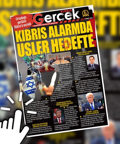 3 MART 2026 KIBRIS GERÇEK MANŞET
