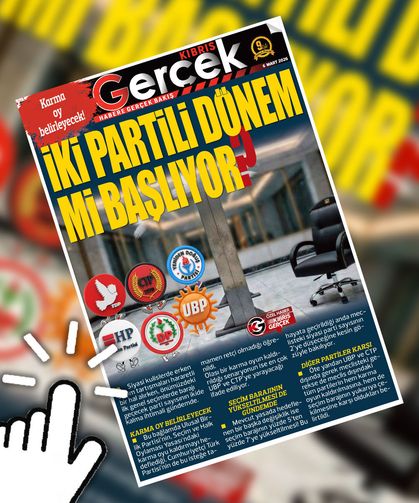 6 MART 2026 KIBRIS GERÇEK MANŞET