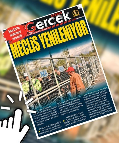 15 NİSAN 2026 KIBRIS GERÇEK MANŞET