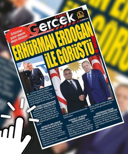 17 NİSAN 2026 KIBRIS GERÇEK MANŞET