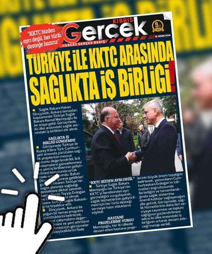 18 NİSAN 2026 KIBRIS GERÇEK MANŞET