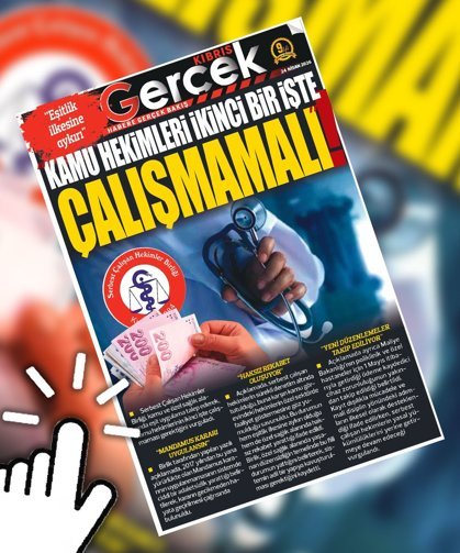 24 NİSAN 2026 KIBRIS GERÇEK MANŞET