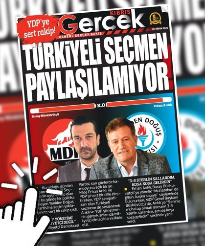 30 NİSAN 2026 KIBRIS GERÇEK MANŞET