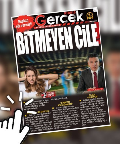 11 MAYIS 2026 KIBRIS GERÇEK MANŞET