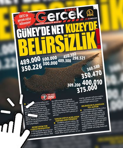 23 MAYIS 2026 KIBRIS GERÇEK MANŞET