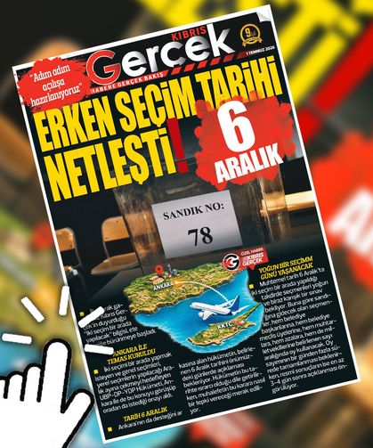 1 TEMMUZ 2026 KIBRIS GERÇEK MANŞET