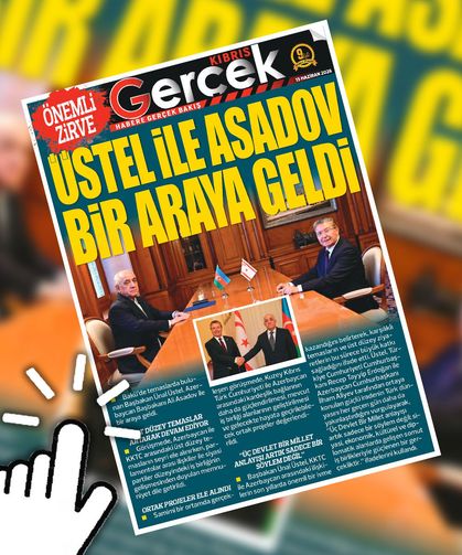 15 HAZİRAN 2026 KIBRIS GERÇEK MANŞET