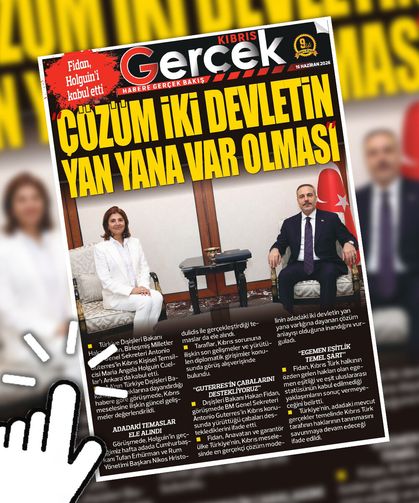 16 HAZİRAN 2026 KIBRIS GERÇEK MANŞET