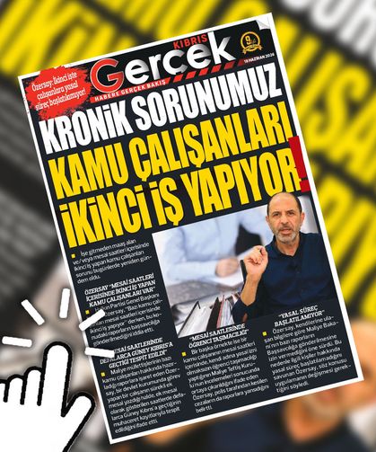 18 HAZİRAN 2026 KIBRIS GERÇEK MANŞET
