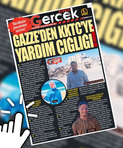 16 TEMMUZ 2026 KIBRIS GERÇEK MANŞET