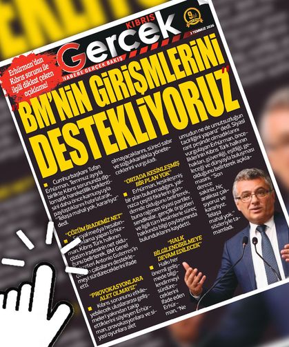 3 TEMMUZ 2026 KIBRIS GERÇEK MANŞET