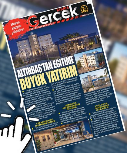 13 AĞUSTOS 2026 KIBRIS GERÇEK MANŞET
