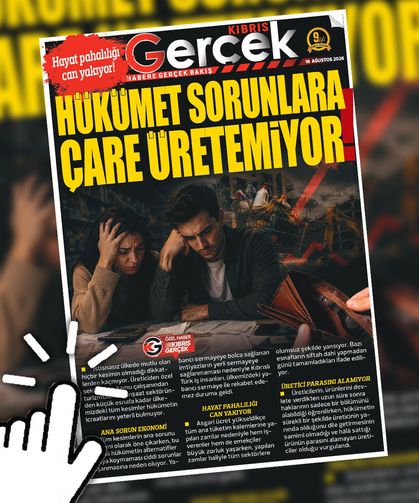 18 AĞUSTOS 2026 KIBRIS GERÇEK MANŞET