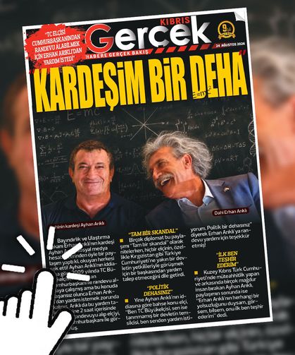 24 AĞUSTOS 2026 KIBRIS GERÇEK MANŞET