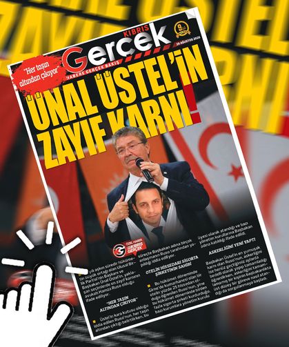 28 AĞUSTOS 2026 KIBRIS GERÇEK MANŞET