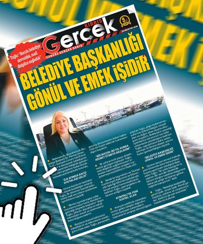 29 AĞUSTOS 2026 KIBRIS GERÇEK MANŞET