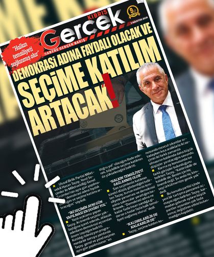 3 AĞUSTOS 2026 KIBRIS GERÇEK MANŞET