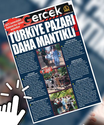 14 AĞUSTOS 2026 KIBRIS GERÇEK MANŞET