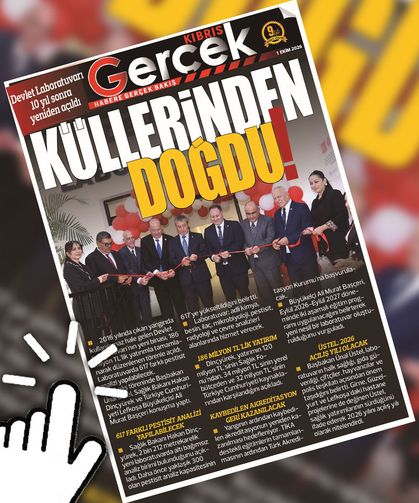1 EKİM 2026 KIBRIS GERÇEK MANŞET