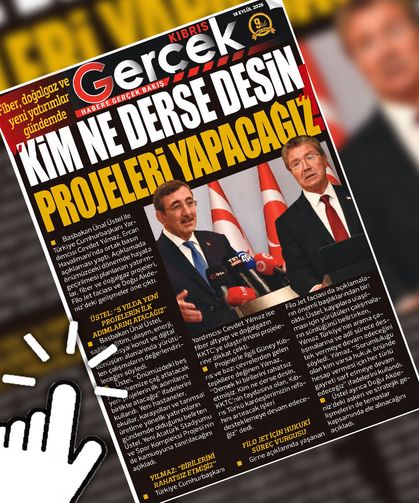 19 EYLÜL 2026 KIBRIS GERÇEK MANŞET
