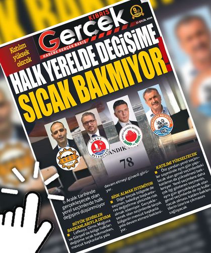 21 EYLÜL 2026 KIBRIS GERÇEK MANŞET