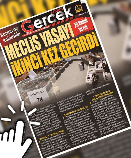 30 EYLÜL 2026 KIBRIS GERÇEK MANŞET