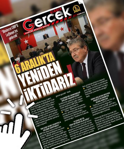 17 EKİM 2026 KIBRIS GERÇEK MANŞET