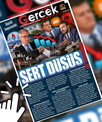 20 EKİM 2026 KIBRIS GERÇEK MANŞET