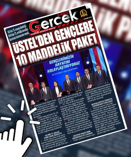 21 EKİM 2026 KIBRIS GERÇEK MANŞET