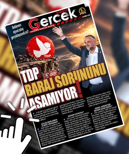 23 EKİM 2026 KIBRIS GERÇEK MANŞET