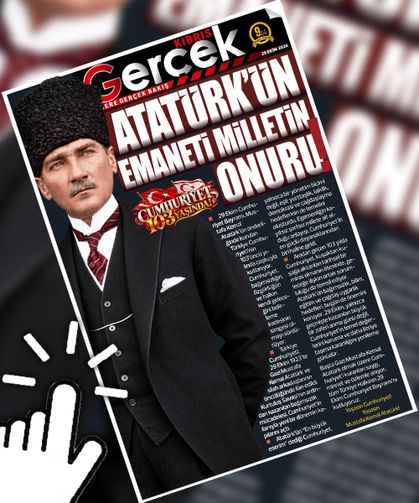 29 EKİM 2026 KIBRIS GERÇEK MANŞET