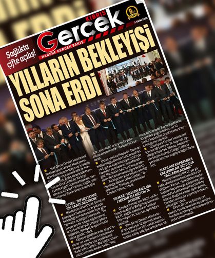3 EKİM 2026 KIBRIS GERÇEK MANŞET