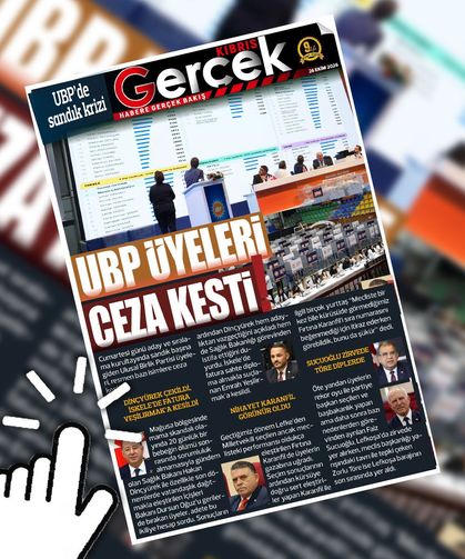 26 EKİM 2026 KIBRIS GERÇEK MANŞET