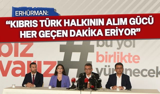CTP, Paradise Park’ta basın toplantısı düzenledi.