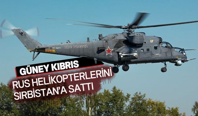 Güney Kıbrıs, Rus helikopterlerini Sırbistan'a gönderecek