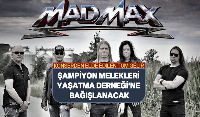 Alman Rock Grubu MadMax, yardım konseri için Girne'ye geliyor